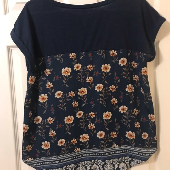 Multi Pattern Blouse - Picture 2 of 2